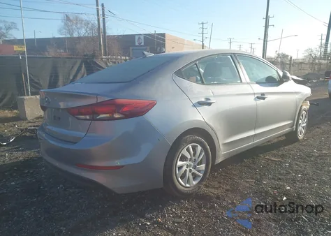 2017 Hyundai Elantra Se из США, поврежденный, VIN 5NPD74LF2HH208612